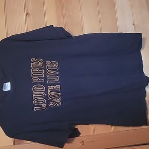 4 Men's motorcycle theme t-shirts